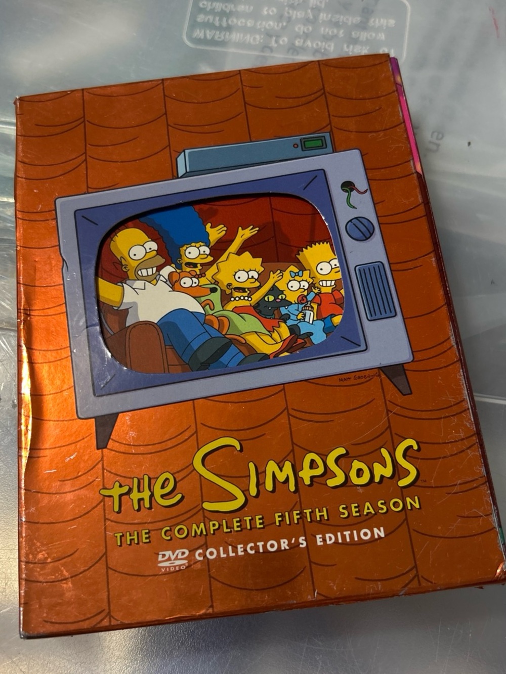 The Simpsons: The Complete Fifth Season DVD Collector's Edition - Orange